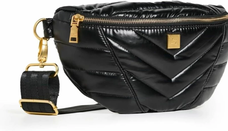 Think Royln Women's Crossbody Belt Bag - Stylish & Compact Waist Pack for Hands-Free Convenience