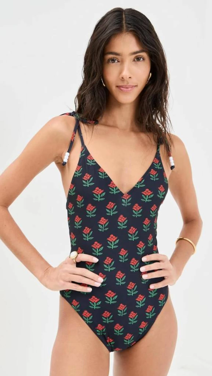 Rhode Women's Estelle One Piece Swimsuit - Elegant One-Piece Bathing Suit