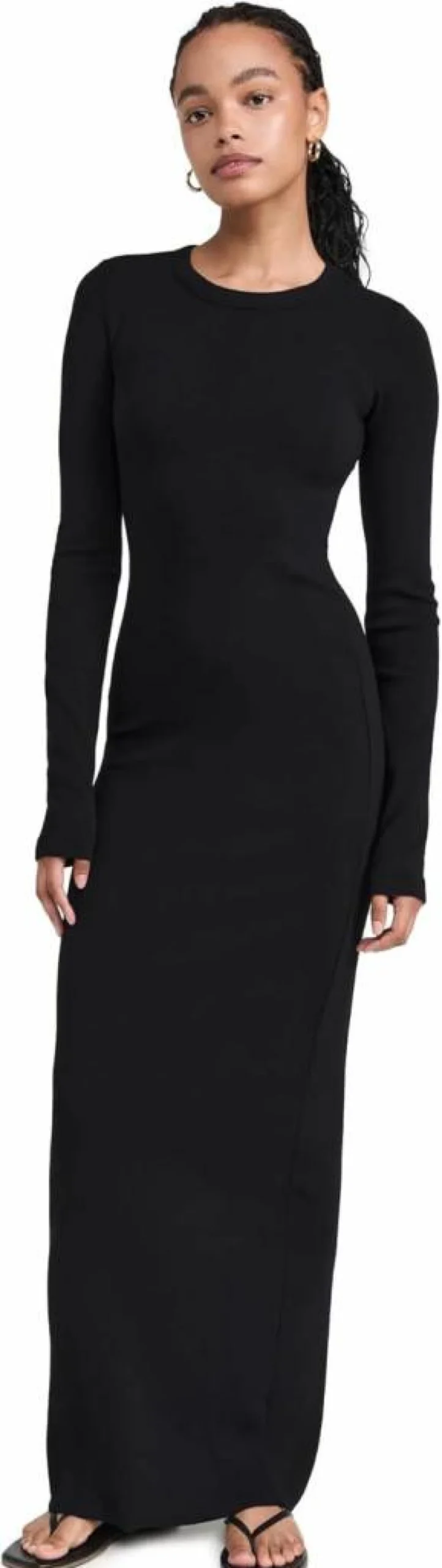 Cotton Citizen Women's Verona Maxi Dress - Crew Neck Long Flowy Summer Dress