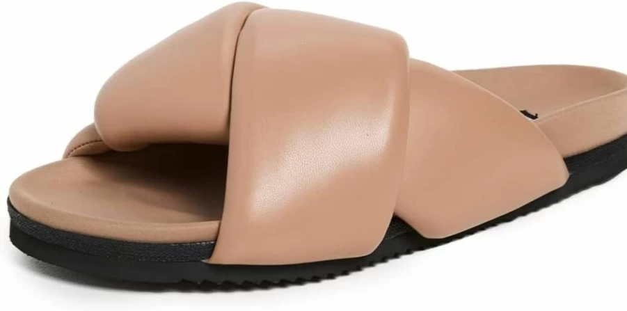 ROAM Women's Foldable Puffy Slide Sandals - Comfortable & Lightweight