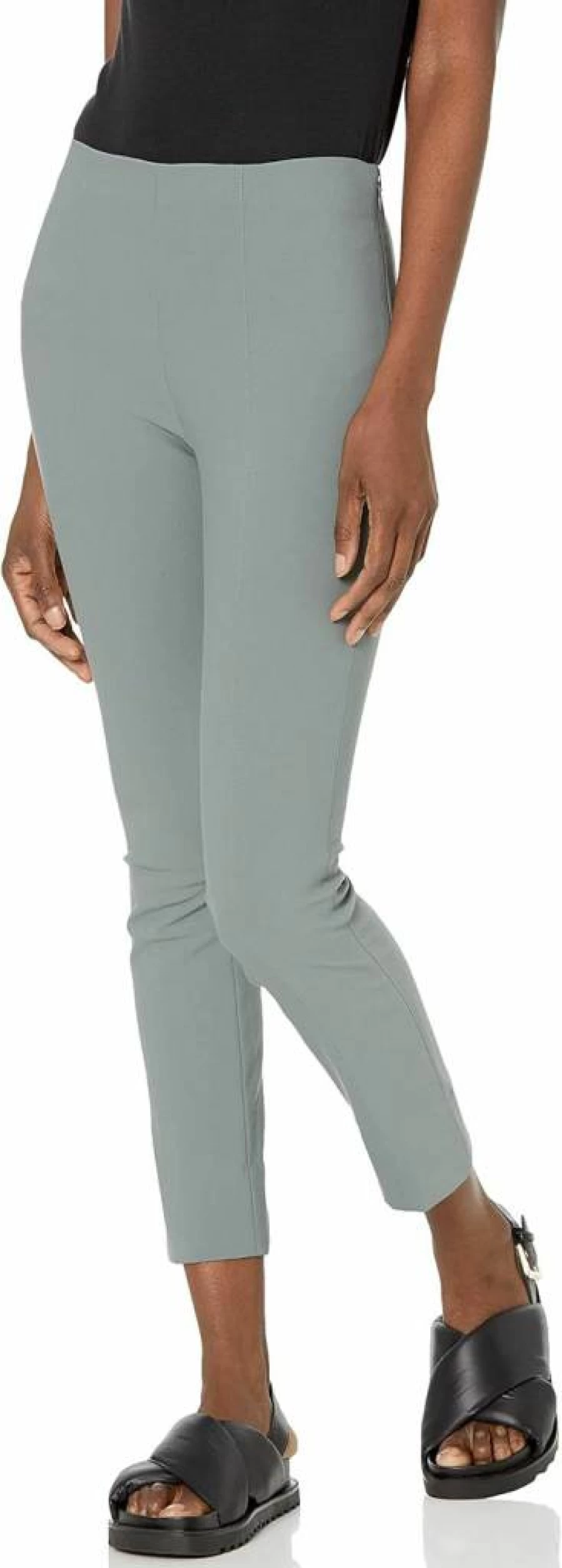 Vince Women's High-Waisted Stitch Front Seam Leggings - Comfortable Stretch Pants for Casual & Active Wear