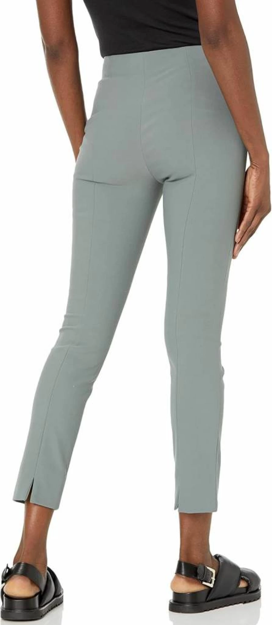 Vince Women's High-Waisted Stitch Front Seam Leggings - Comfortable Stretch Pants for Casual & Active Wear