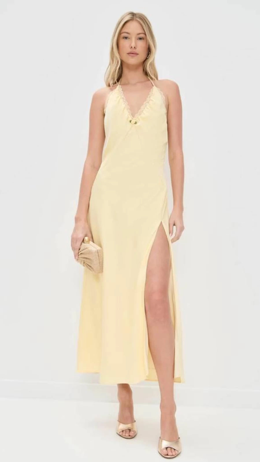 NIA Women's Zaza Dress - Elegant Flowy Casual Summer Dress