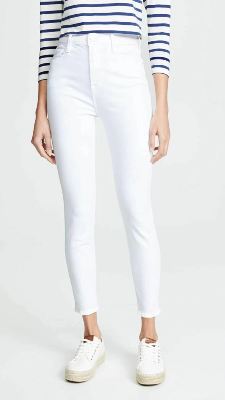 FRAME Women's Ali High Rise Skinny Jeans - Slim Fit Stretch Denim Pants