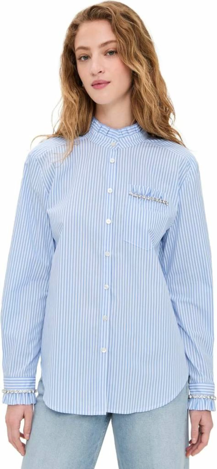 Cinq a Sept Women's Gerda Top | Stylish Blouse for Women | Fashionable Tops