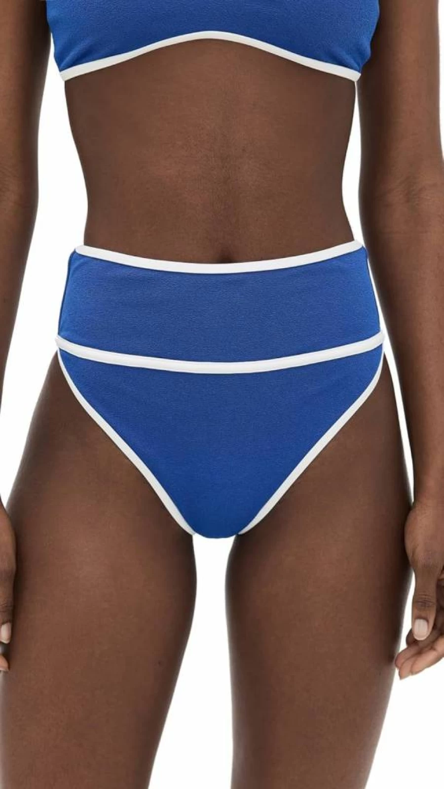 Beach Riot Women's Carlotta High-Waisted Bikini Bottoms | Swimwear for Women | Sexy Beach Swim Bottom