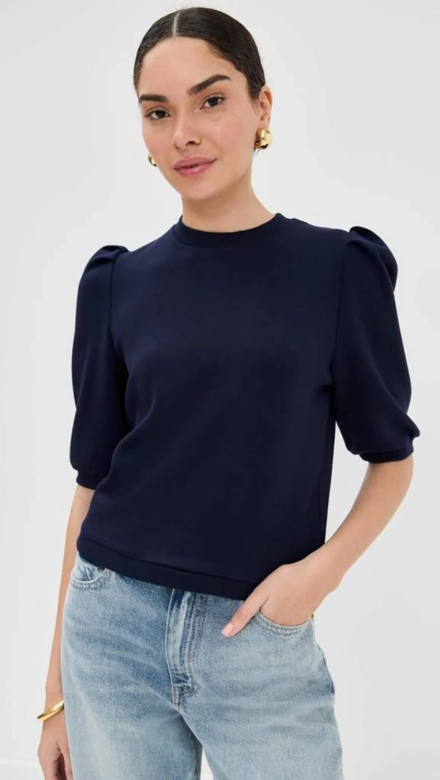 LE BOP Women's Vivi Sweatshirt - Casual Comfort Pullover for Women