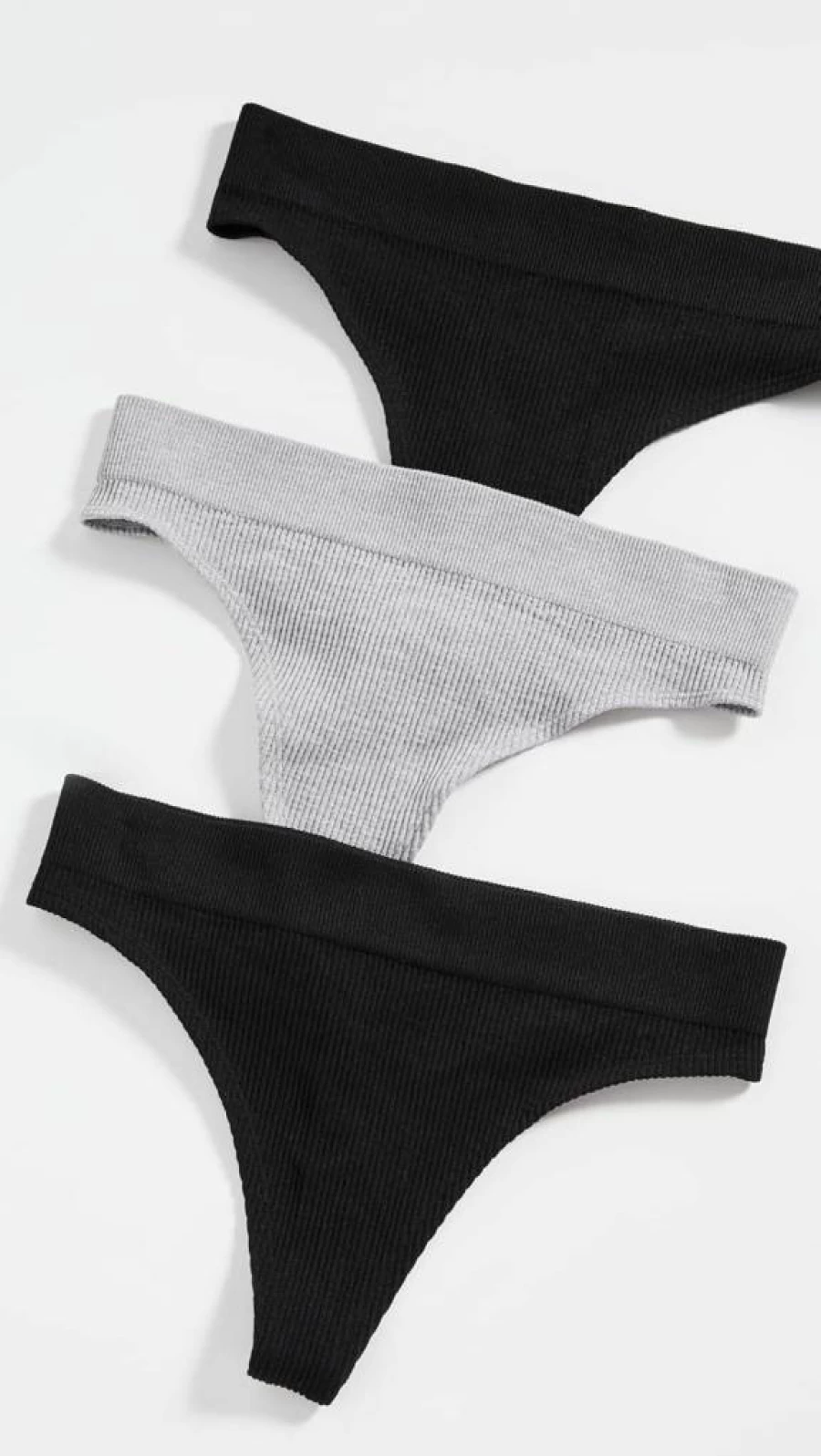Honeydew Intimates Women's 3 Pack Bailey Thong Panties - Soft Comfort Underwear