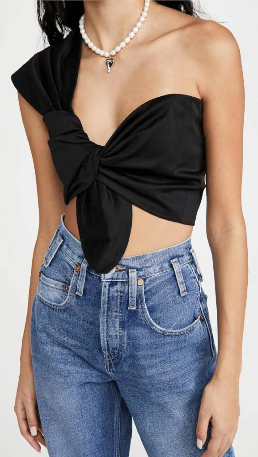 Just Bee Queen Women's Solid Bandeau Top - Stretchy Summer Crop Top for Women