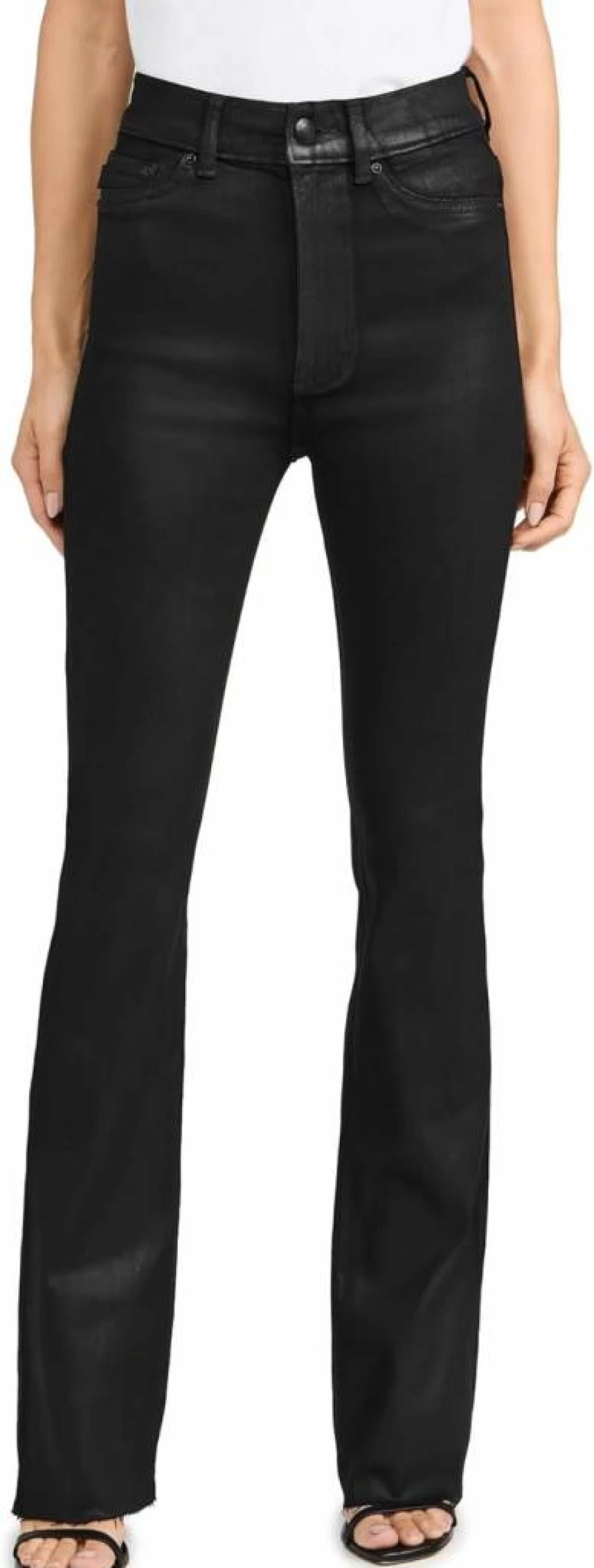 DL1961 Women's Bridget Bootcut High Rise Instasculpt Jeans - Stretch Denim Slim Fit Boot Leg Trousers