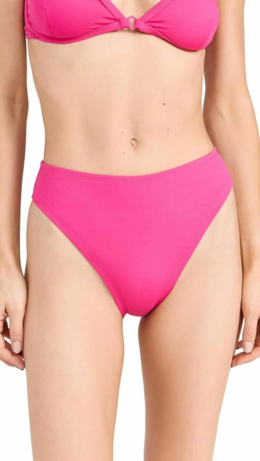 Good American Women's High-Waist Cheeky Bikini Bottoms - Sexy Swimwear for Women