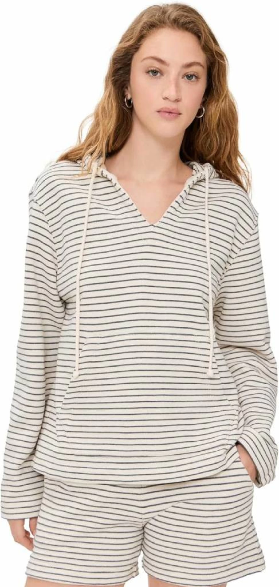 Velvet Women's Jordyn Velour Sweatshirt - Cozy Casual Pullover for Women