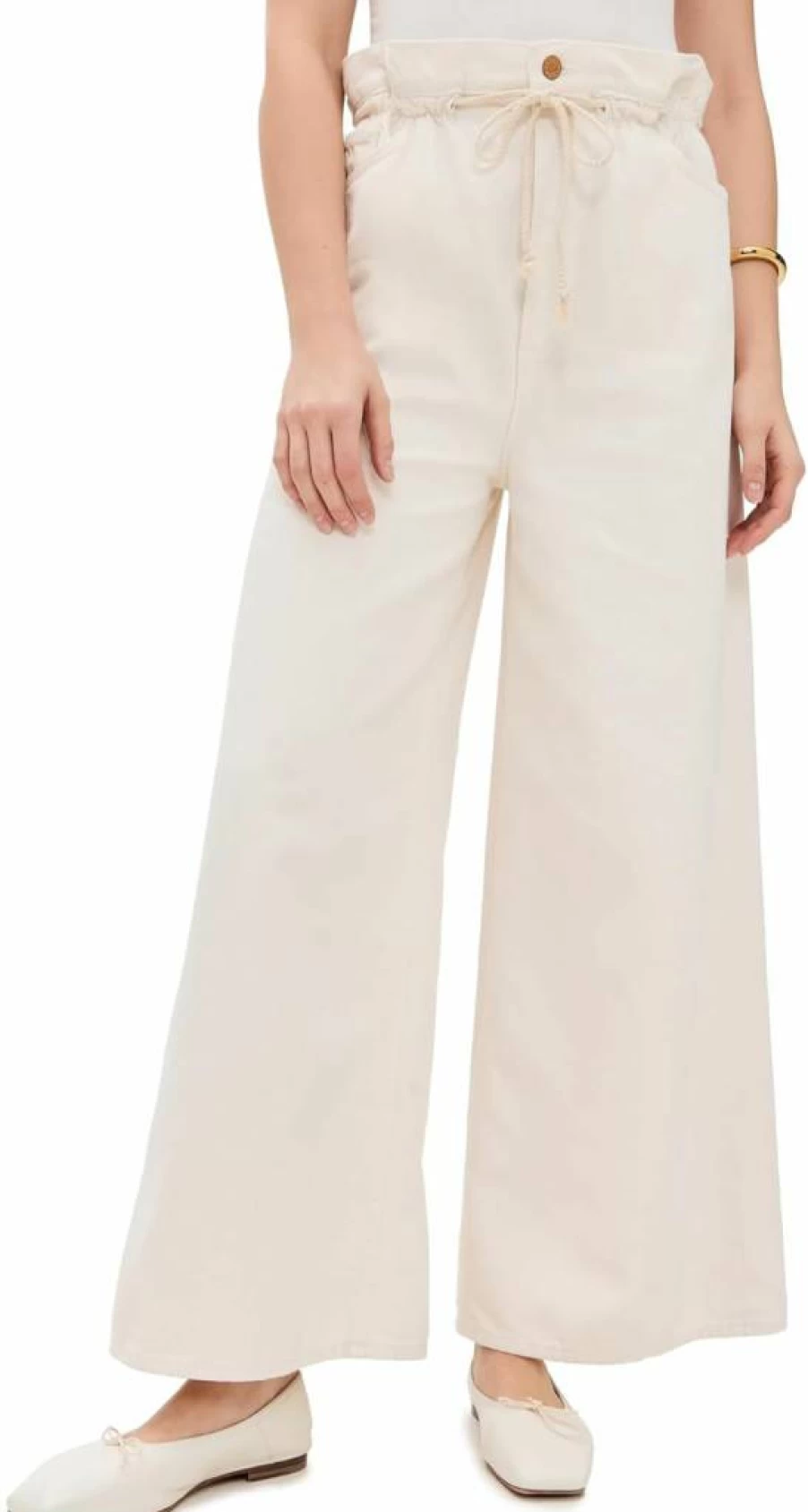 MOTHER Women's The Doggie Bag Ankle Jeans - High-Rise Distressed Denim Skinny Fit