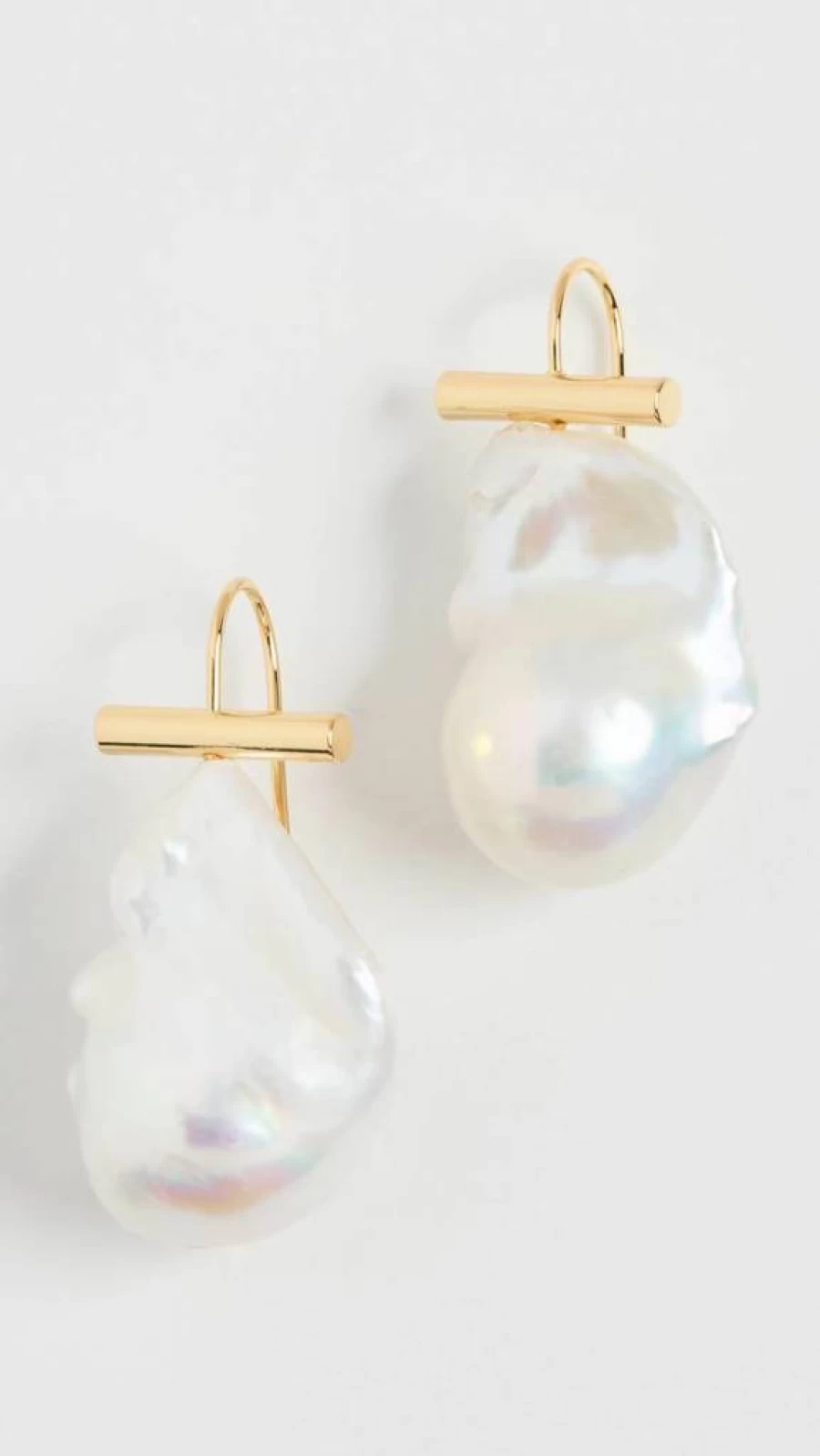 SHASHI Women's Giselle Hoop Earrings - Sterling Silver Dangle Earrings for Women