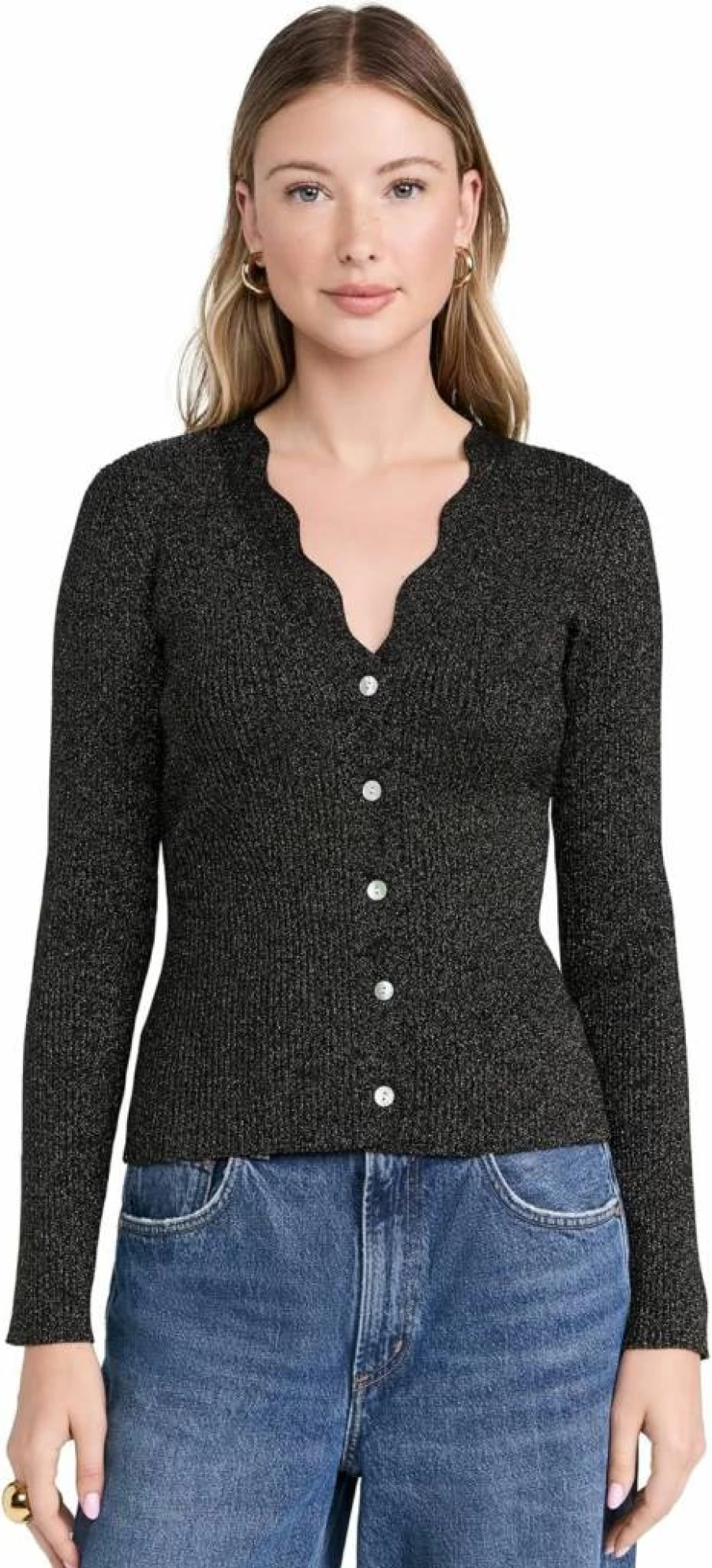 Rails Women's Dita Cardigan Sweater Casual Knit Open Front Cozy Long Sleeve