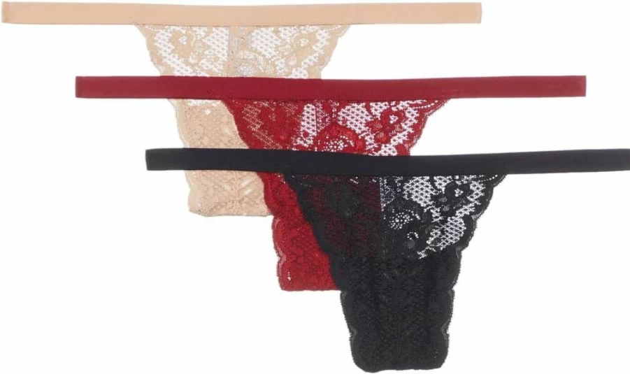 Cosabella Never Say Never 3-Pack G-String Panties - Skimpie Lingerie Set