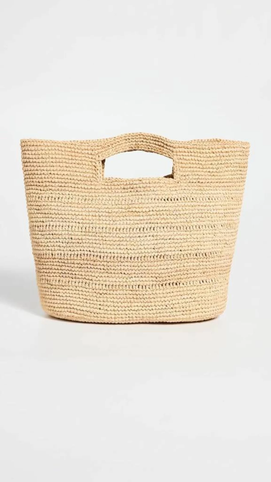 Hat Attack Women's Naomi Handheld Straw Sun Hat - Stylish Summer Beach Accessory