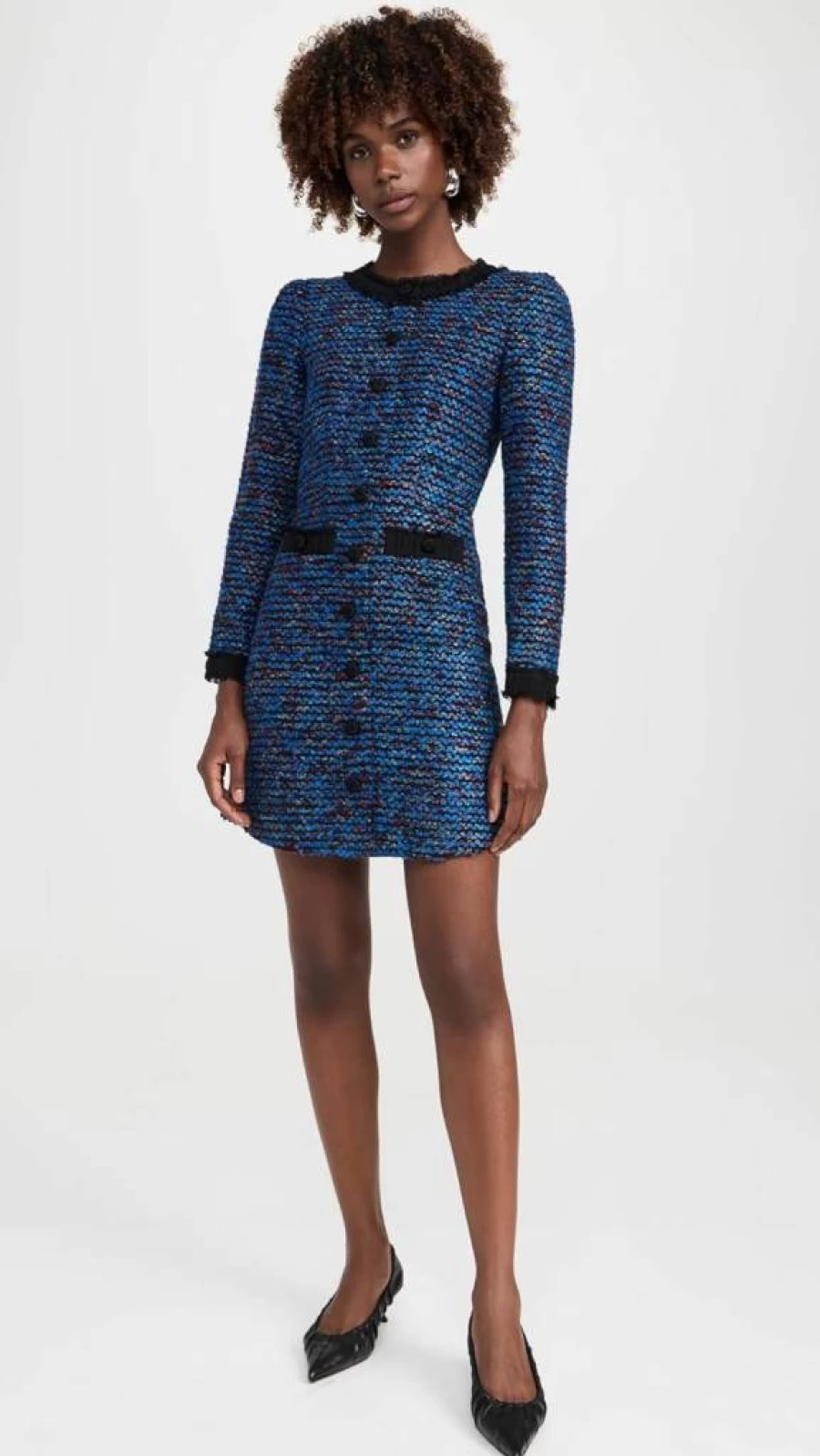 SALONI Women's Alicia Floral Midi Dress - Elegant Feminine Style