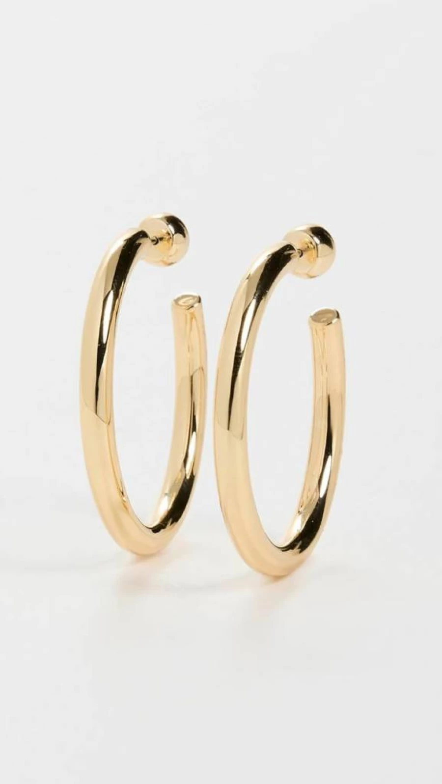 Gorjana Carter Hoops for Women - Sterling Silver Huggie Earrings