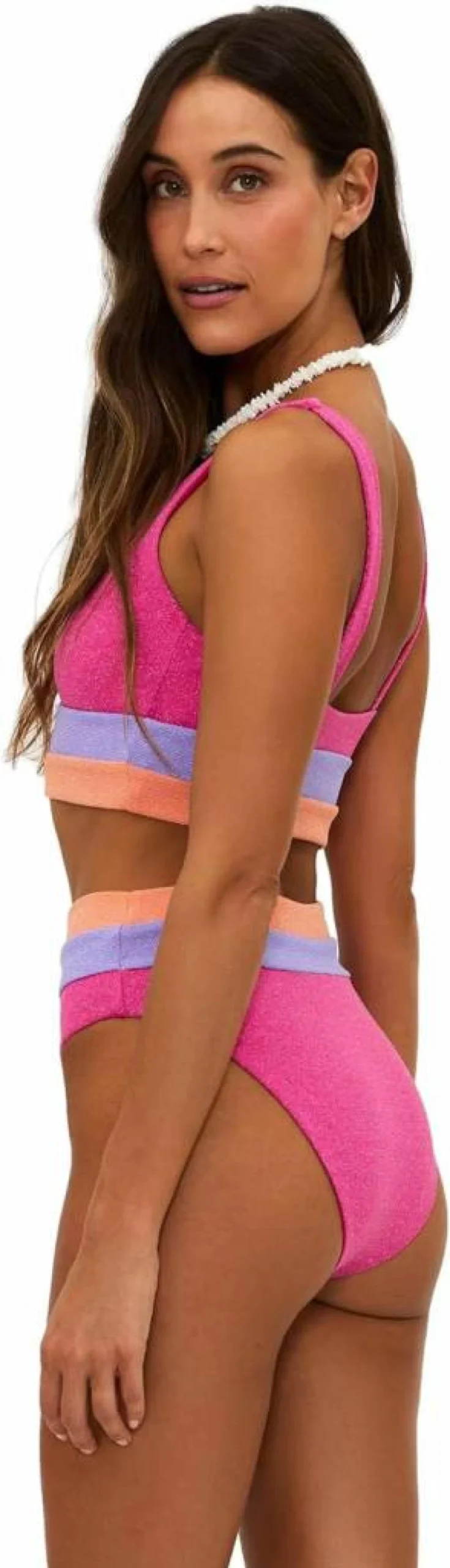 Beach Riot Women's Heidi High-Waisted Bikini Bottom | Swimwear for Women | Trendy Beach Essentials