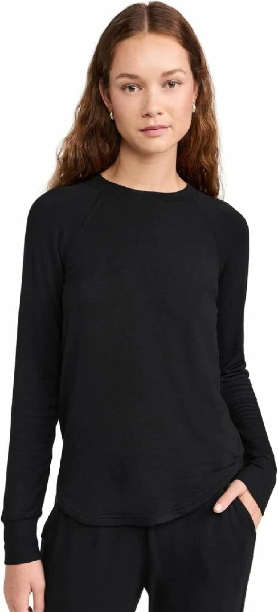 SPLITS59 Women's Warm Up Pullover Sweatshirt - Cozy Fleece Hoodie for Workouts & Lounge