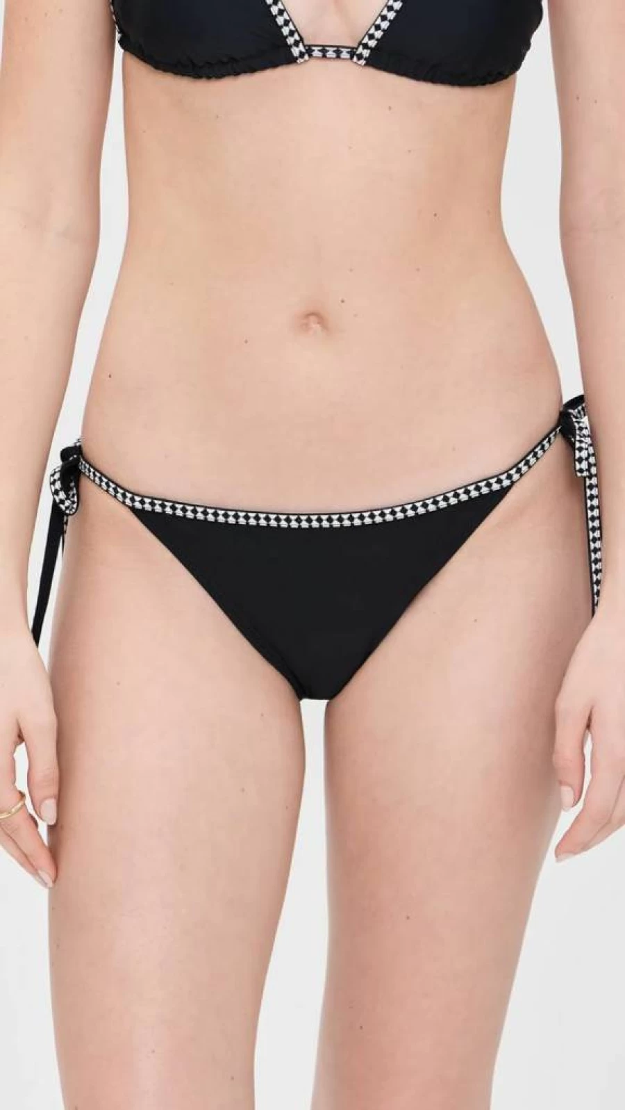 lemlem Women's Lena High-Cut String Bikini Bottoms - Stylish Swimwear for Women