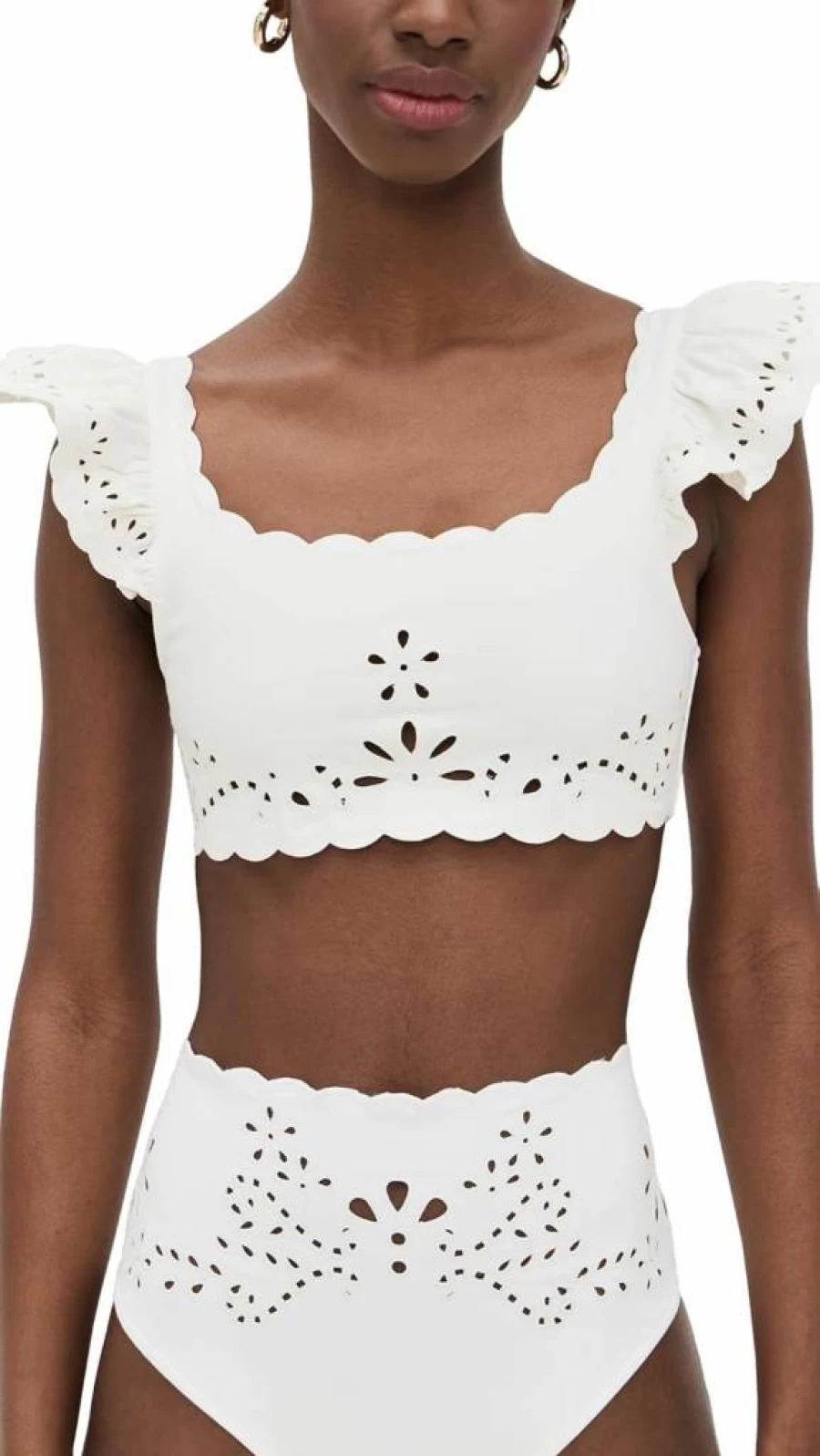 Sea Women's Flutter Sleeve Bikini Top - Liat Swim Collection