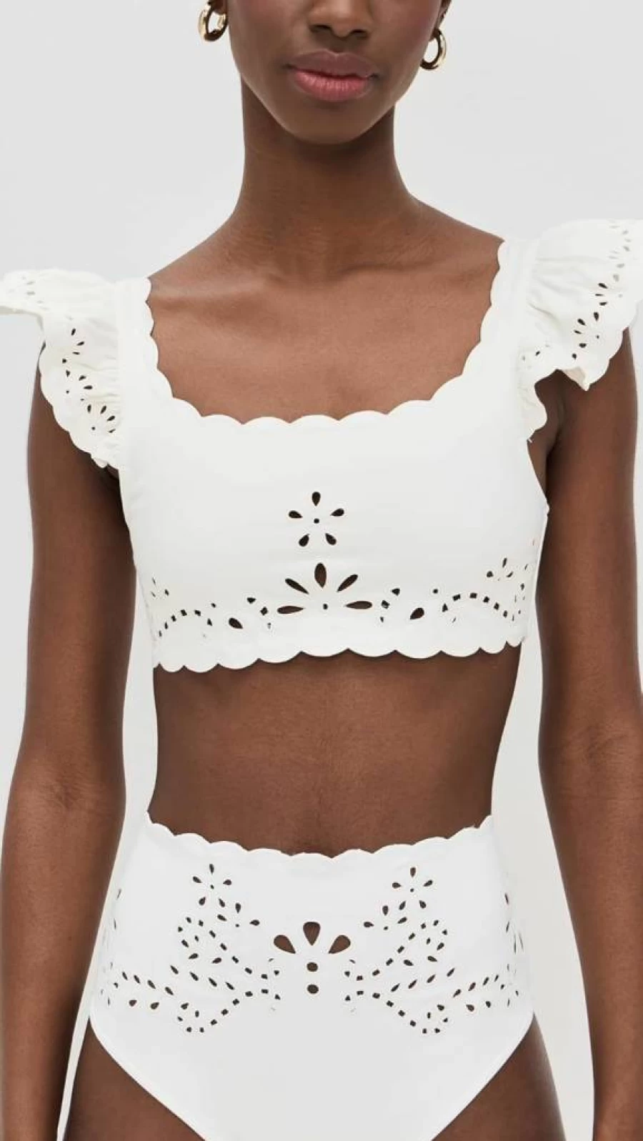 Sea Women's Flutter Sleeve Bikini Top - Liat Swim Collection