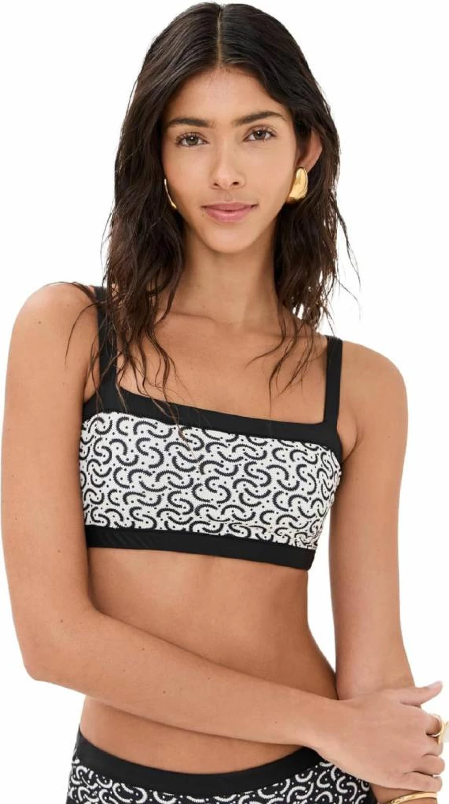 Sea Women's Reversible Panna Color Block Bandeau Swim Top