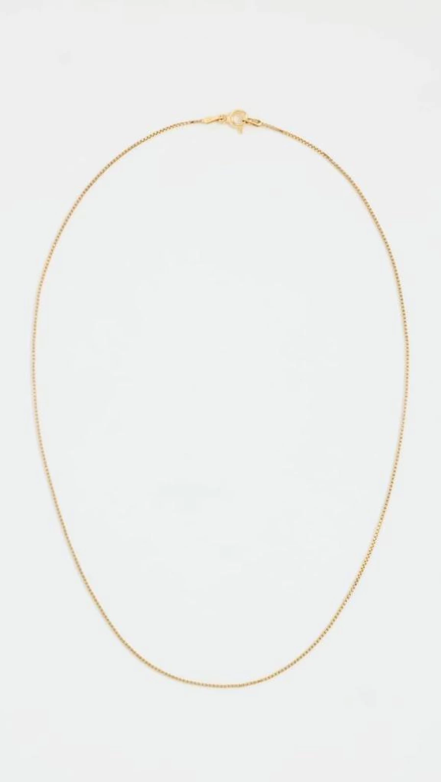 SHASHI Women's Sterling Silver Box Chain Necklace - Elegant Dainty Layering Jewelry Gift