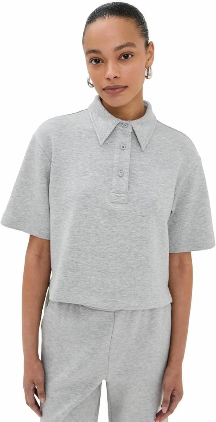 LE BOP Women's Josephine Polo Shirt - Classic Casual Top for Women