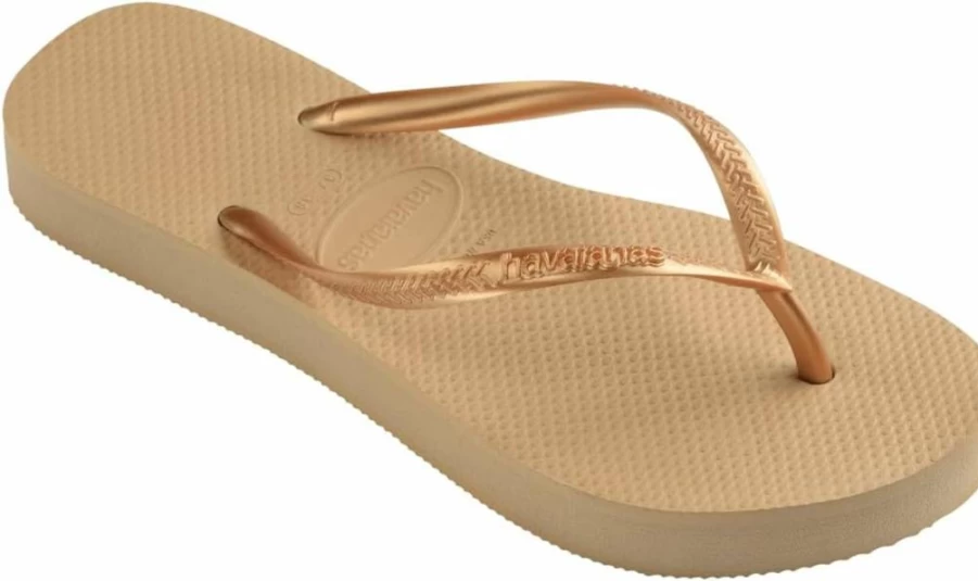 Havaianas Women's Slim Flip Flops - Lightweight Comfortable Flatform Sandals