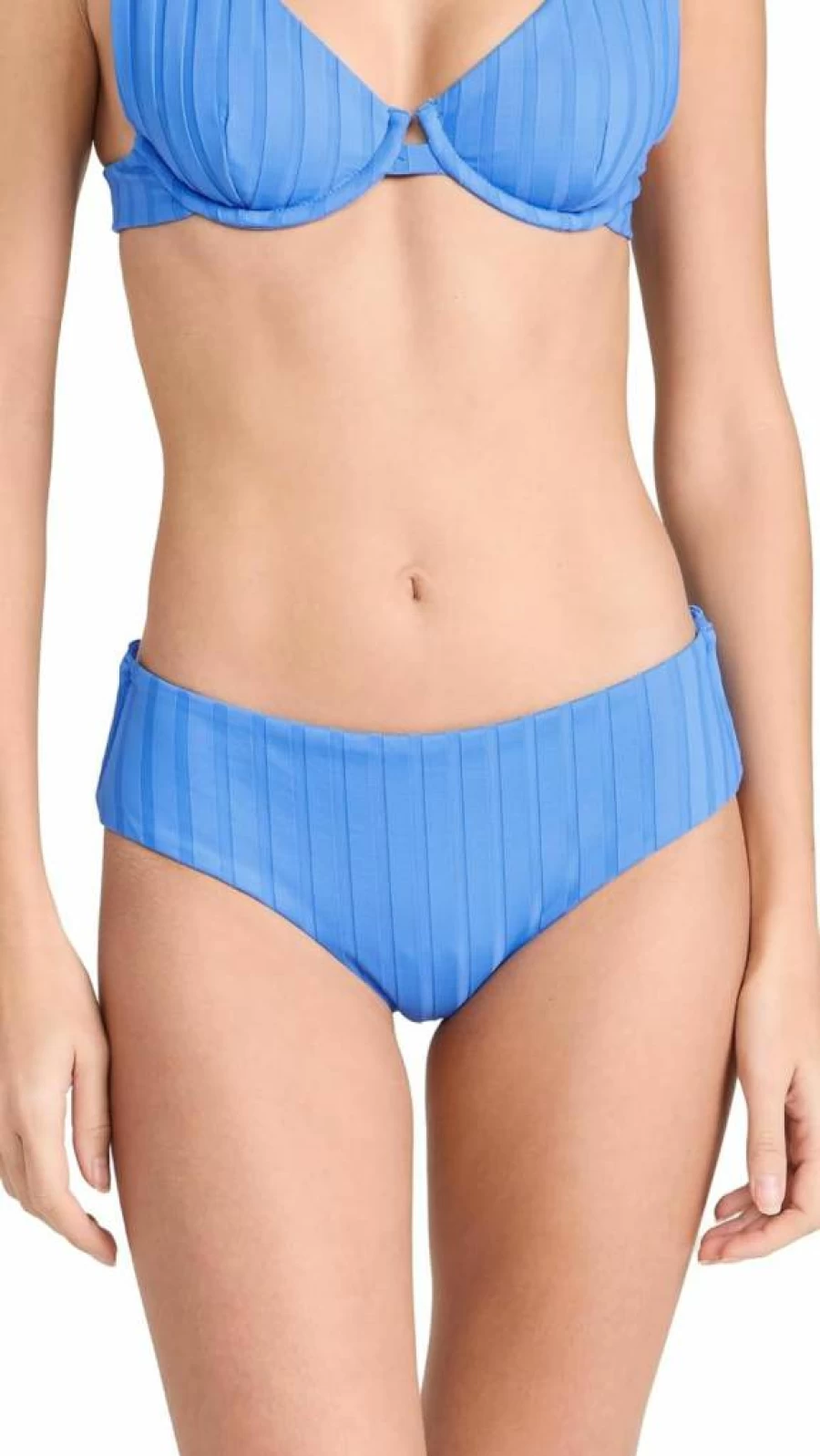 Vitamin A Women's Ursula High-Waisted Bikini Bottoms - Retro Swimwear Hipster Panties