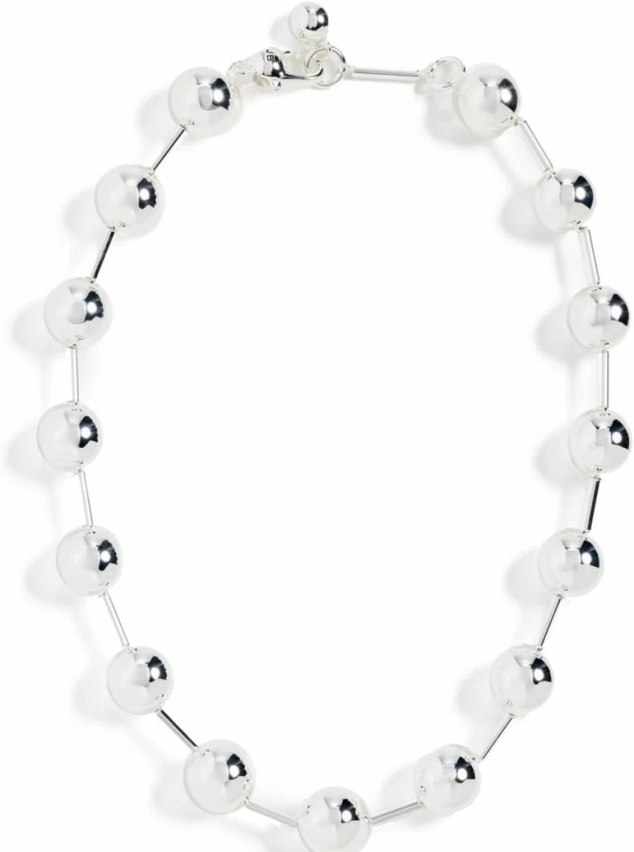 JENNY BIRD Celeste Mega Statement Necklace for Women - Bold Gold-Tone Chunky Chain Collar