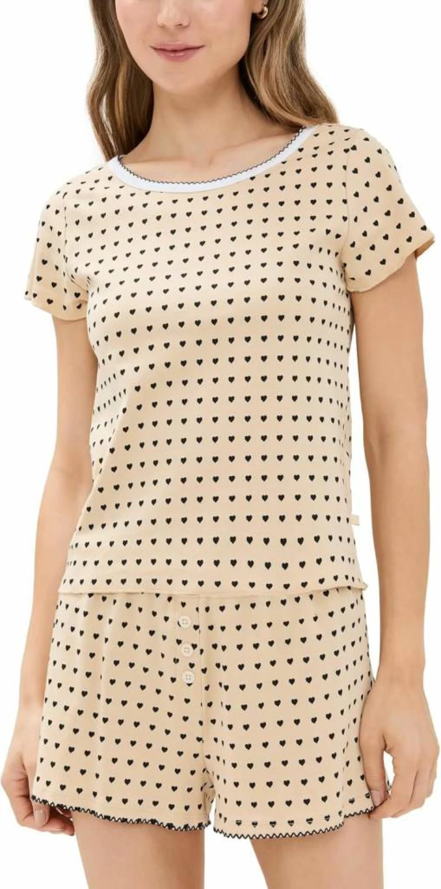 Cozyland by Morgan Lane Women's Suzie Short PJ Set - Soft Sleepwear & Loungewear