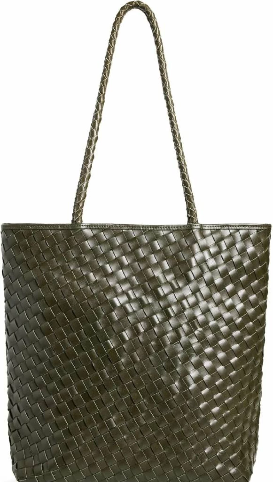 Bembien Women's Leather Max Olive Tote Bag - Stylish & Spacious Handbag for Everyday Use