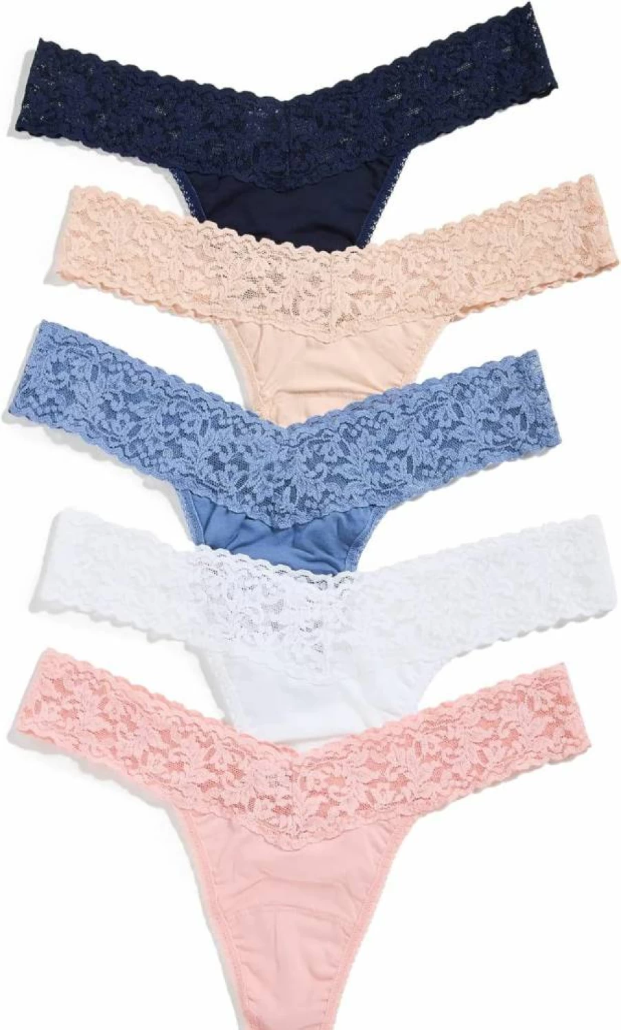 Hanky Panky Low Rise Cotton Underwear 5-Pack - Holiday Collection 2021