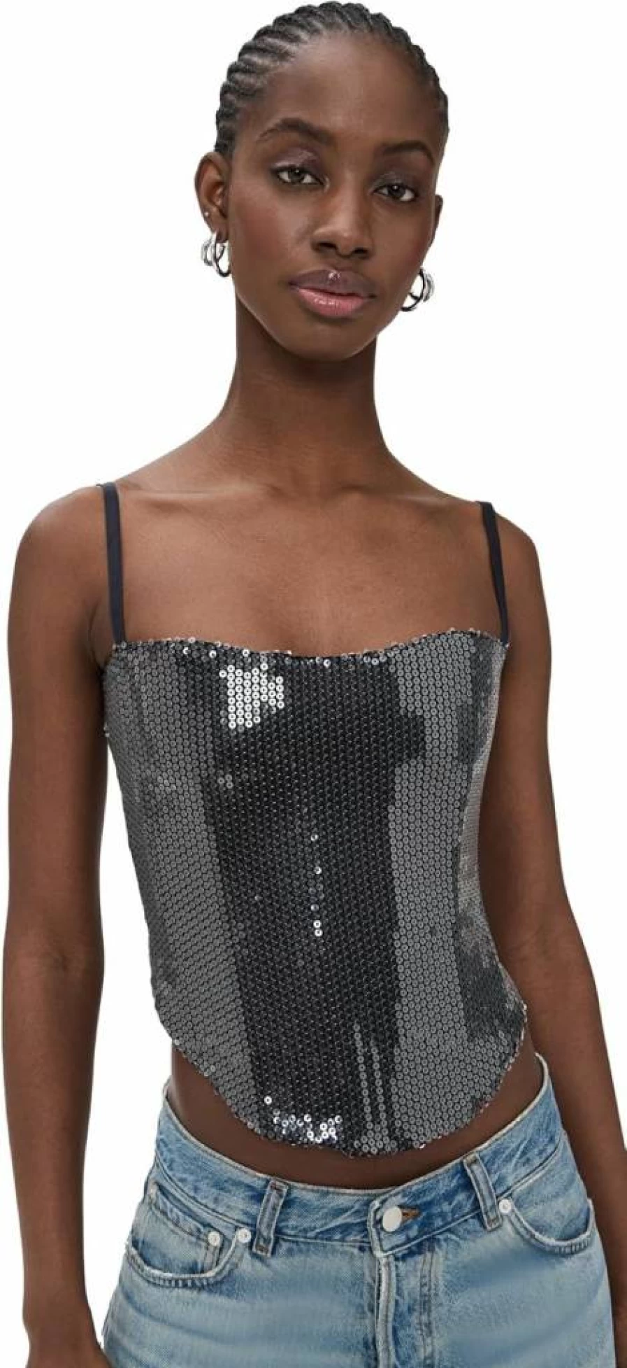 Miaou Women's Peri Corset Top - Vintage Inspired Bustier for Women