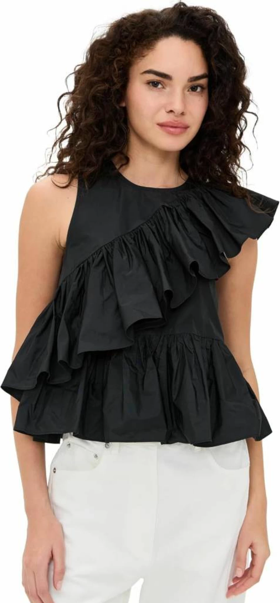 Cinq a Sept Women's Ricki Top | Stylish Blouse for Women | Fashionable Tops