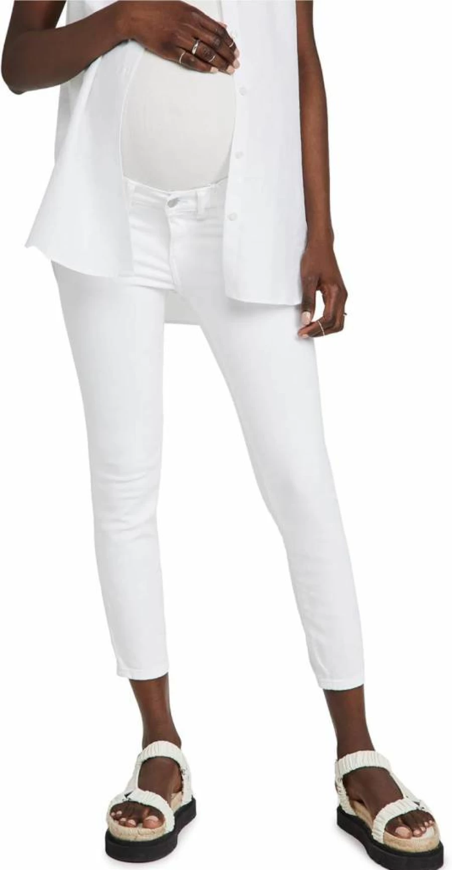 DL1961 Women's Florence High-Rise Skinny Maternity Jeans - Stretch Denim Pregnancy Pants