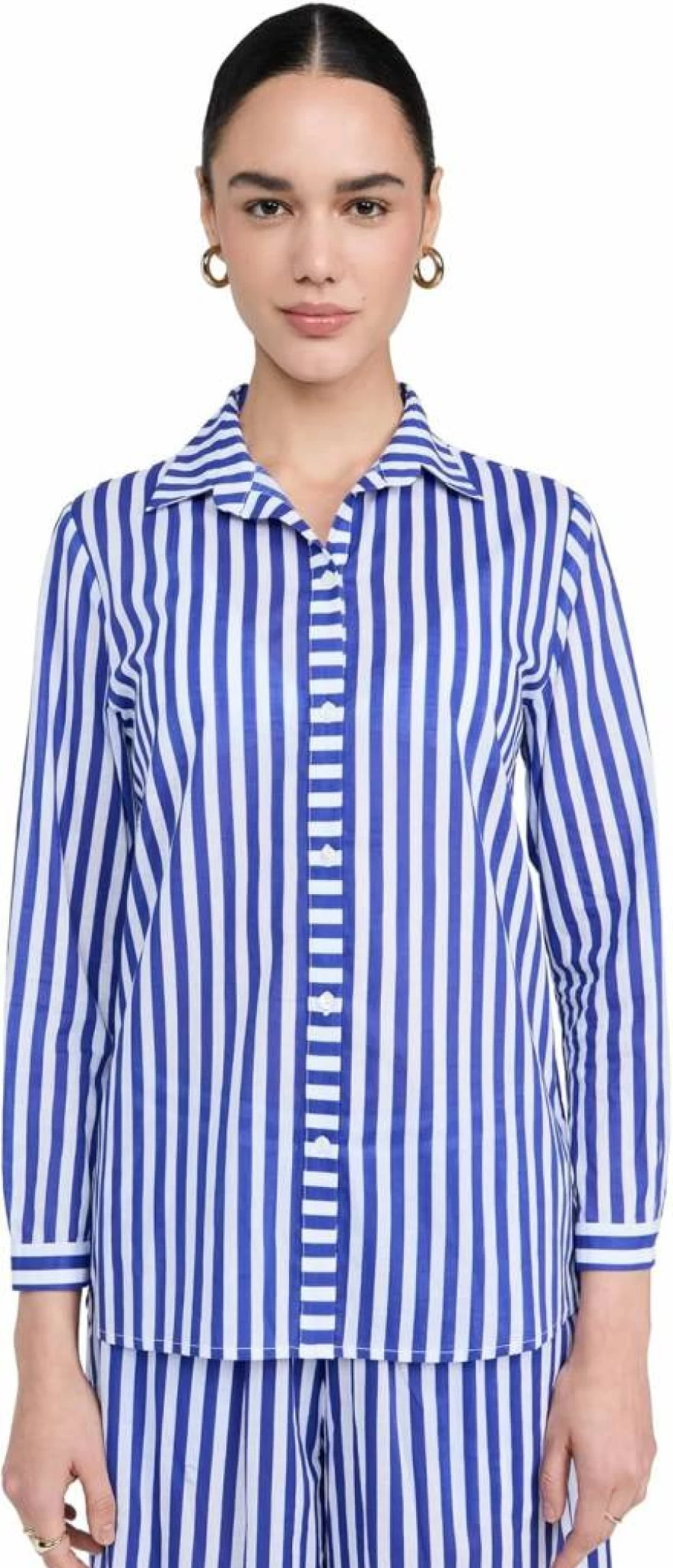 Playa Lucila Women's Stylish Button Down Shirt - Casual & Comfortable Blouse for Everyday Wear