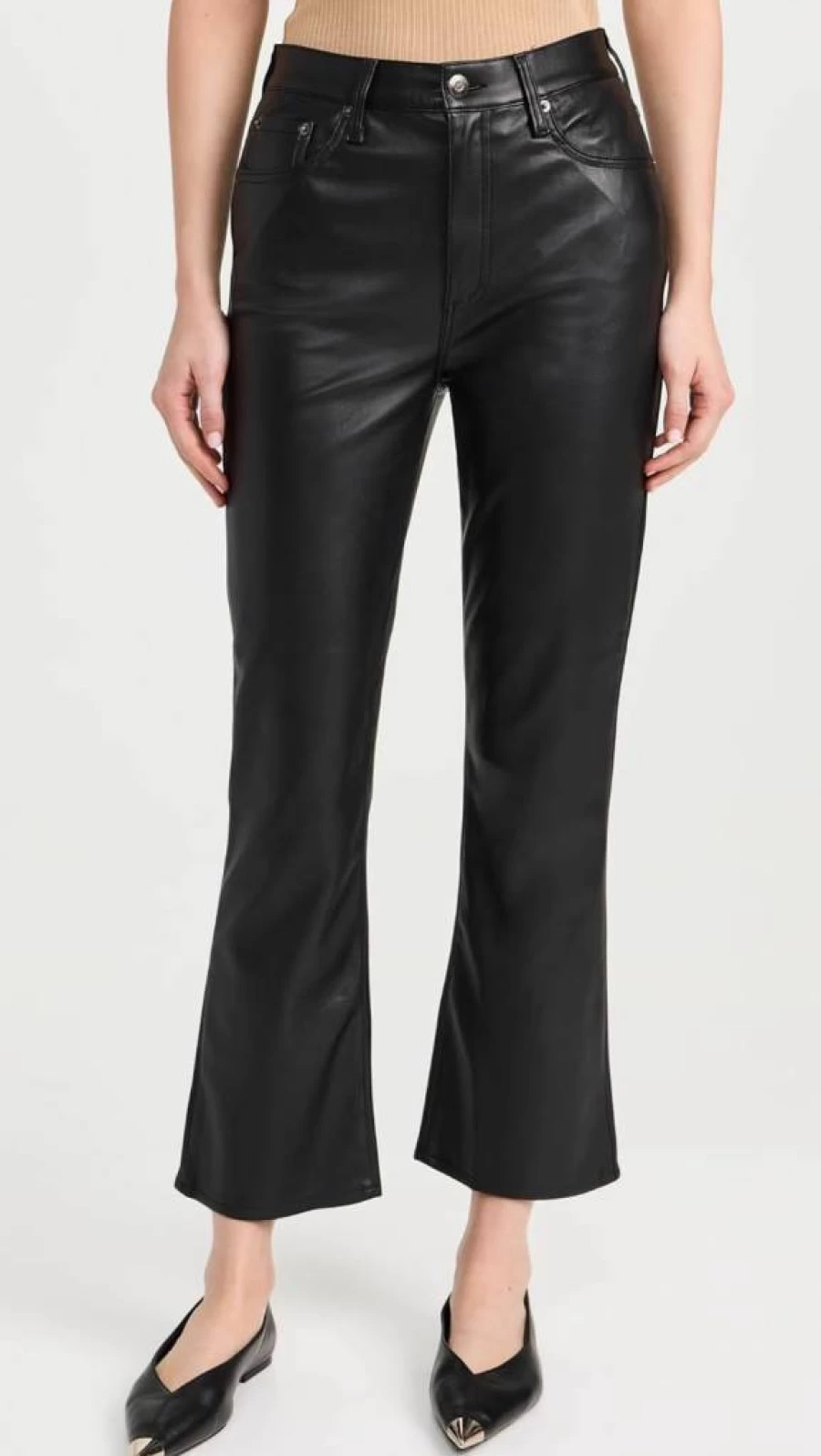 Pistola Denim Women's High-Waisted Slim Fit Lennon Jeans - Vintage Blue Stretch Denim Pants