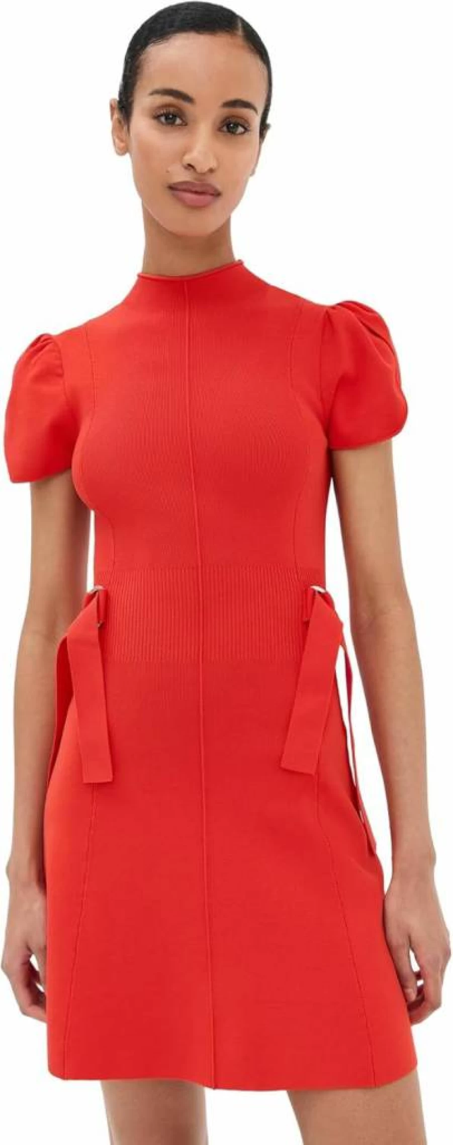 3.1 Phillip Lim Women's Tulip Mini Dress - Ribbed Knit Bodycon Style for Women