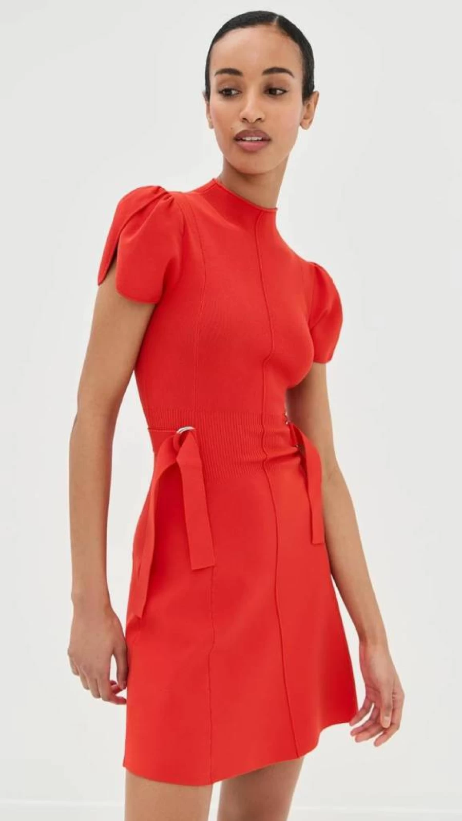 3.1 Phillip Lim Women's Tulip Mini Dress - Ribbed Knit Bodycon Style for Women