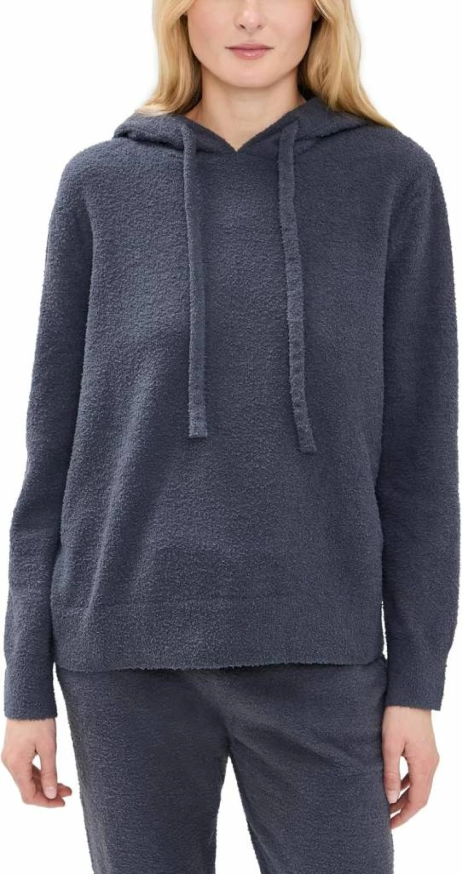 Eberjey Women's Sustainable Recycled Boucle Hoodie - Eco-Friendly Comfort & Style