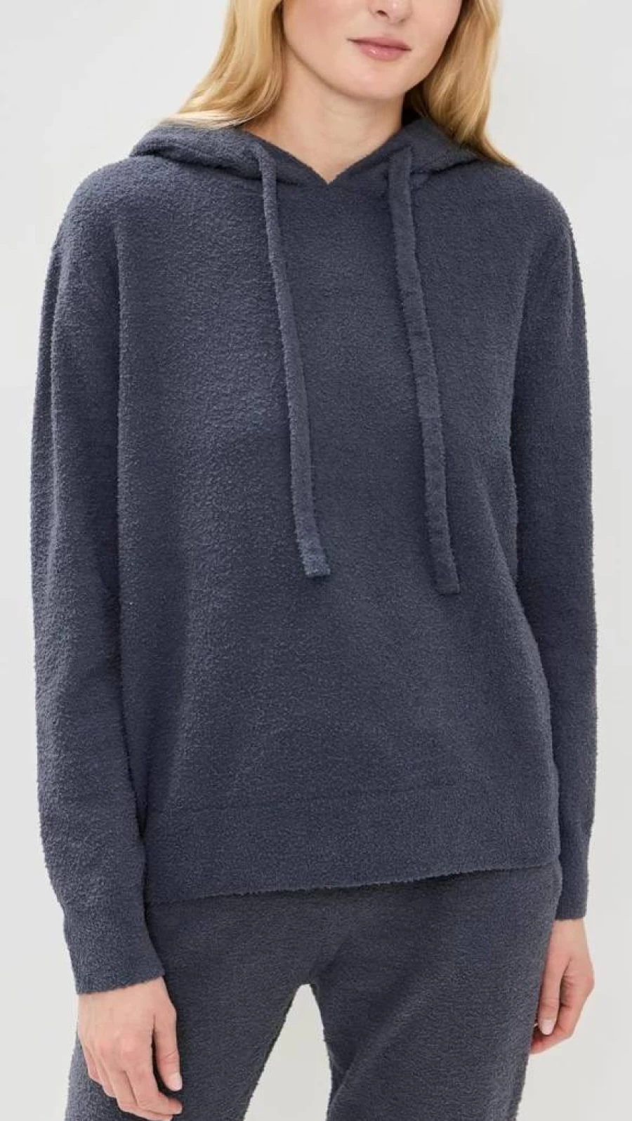 Eberjey Women's Sustainable Recycled Boucle Hoodie - Eco-Friendly Comfort & Style