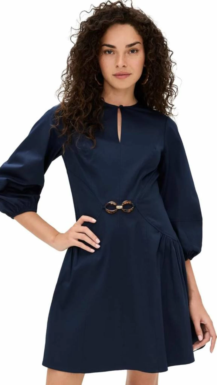 Shoshanna Women's Kiersten Floral Wrap Dress with V-Neck and Belted Waist for Casual Elegance