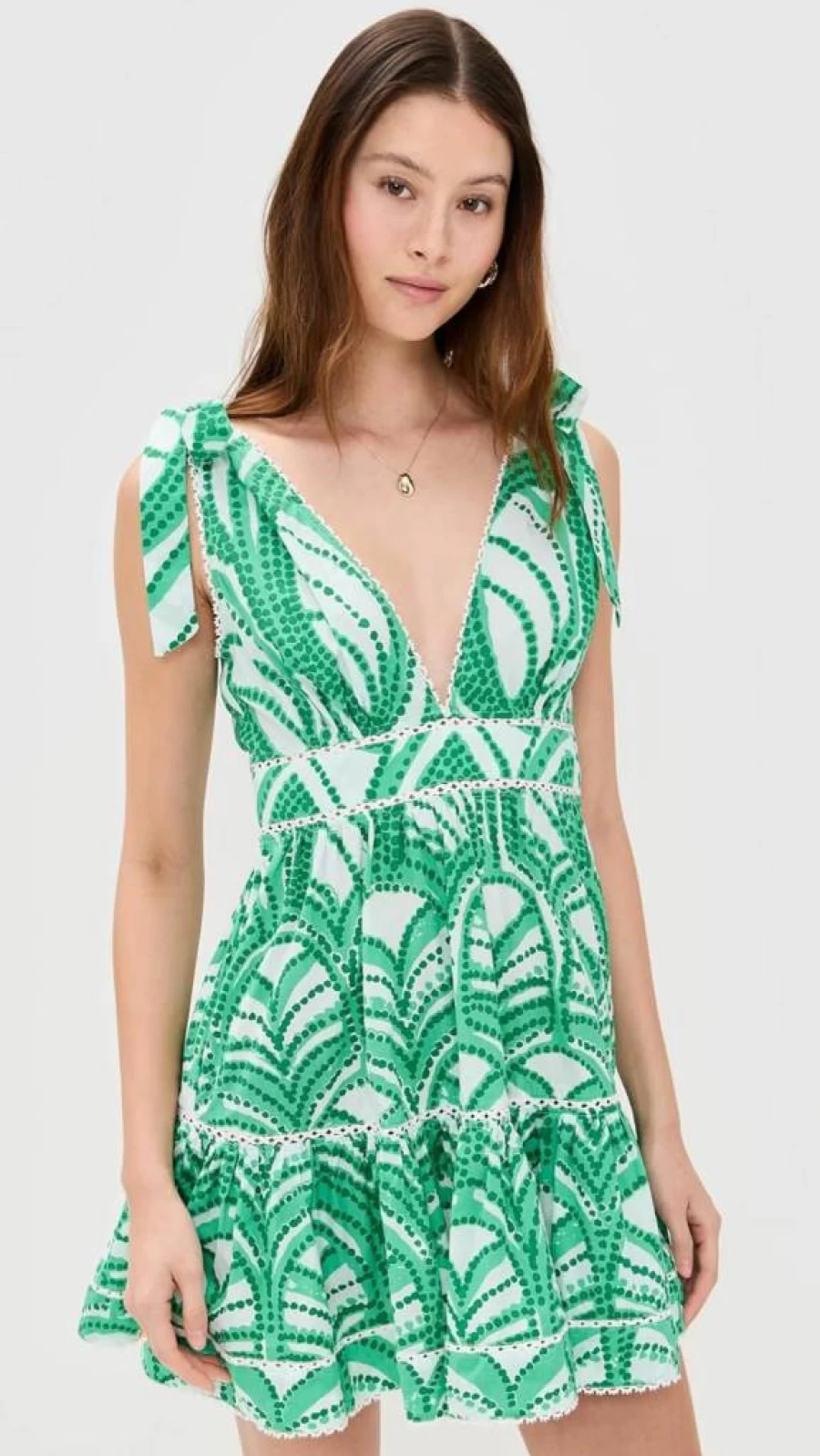Poupette St Barth Women's Cara Mini Dress - Elegant Short Sleeve Summer Dress