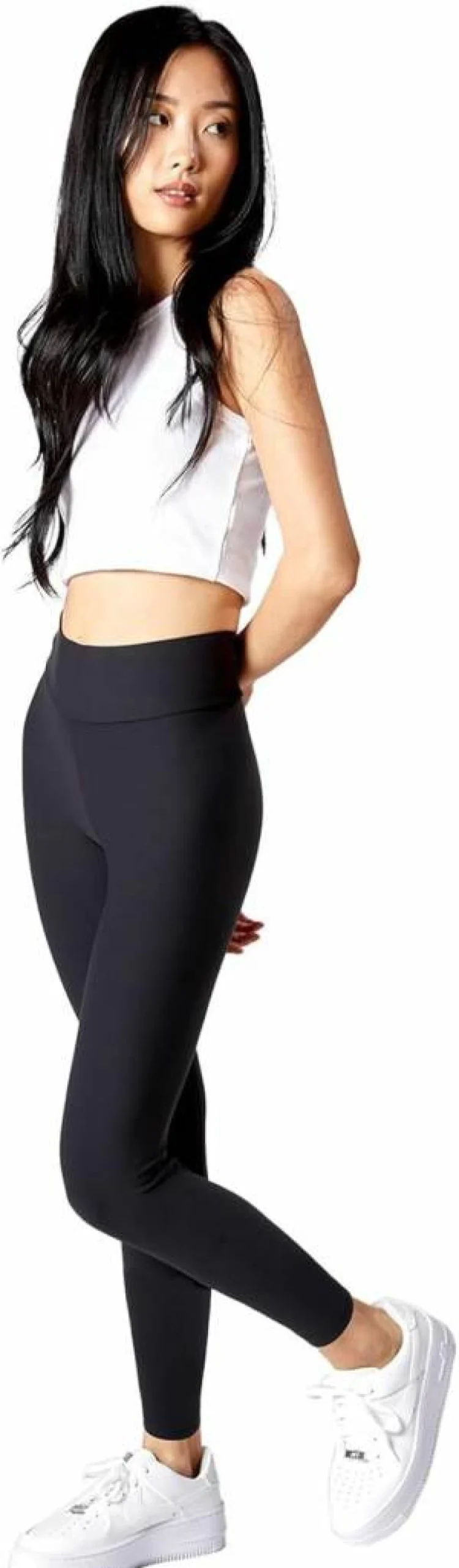Plush Women's Ultra-Soft Lightweight Full-Length Leggings - Stretchy Comfortable High-Waisted Yoga Pants for Workout & Lounge