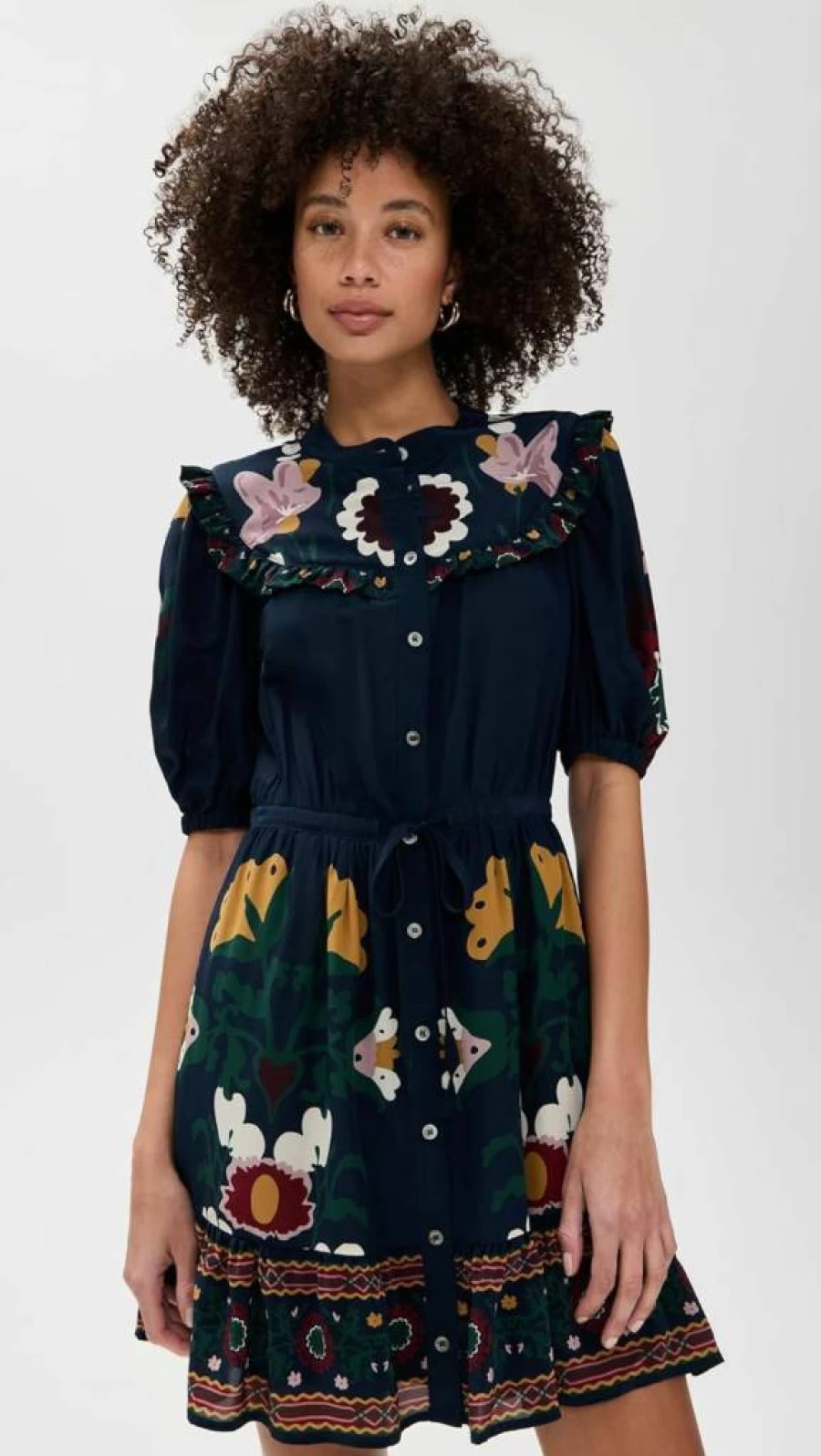 Sea Women's Floral Cassia Print Summer Dress - Boho Chic Beach Maxi Dress